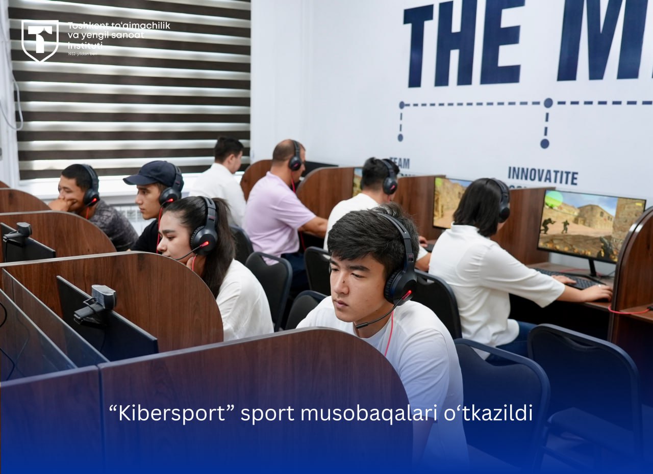 “Kibersport” sport musobaqalari o‘tkazildi